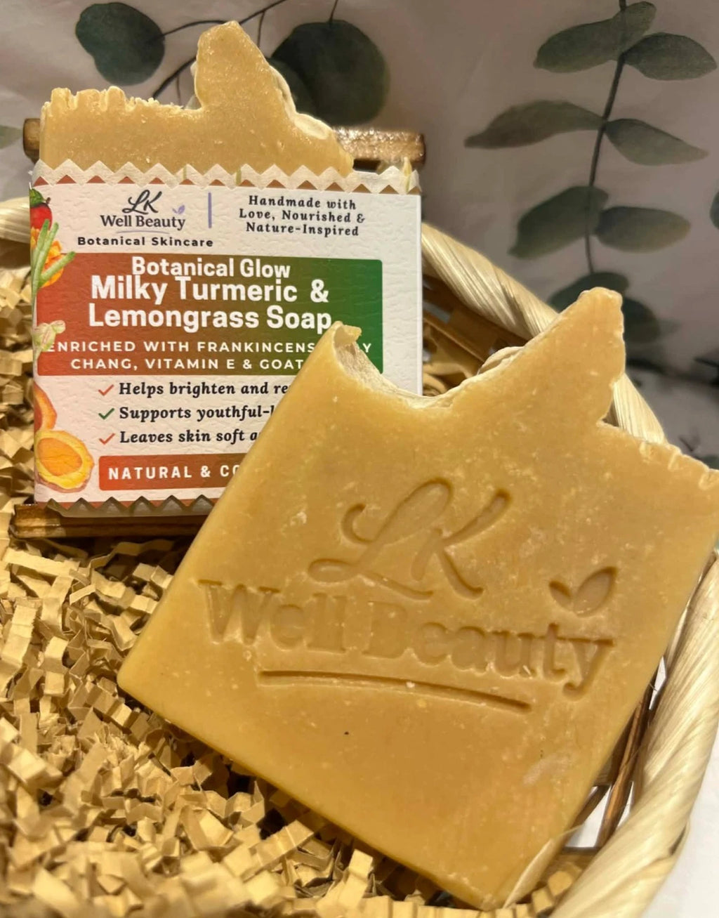 Botanical Glow Milky Turmeric & Lemongrass w/ Goat Milk