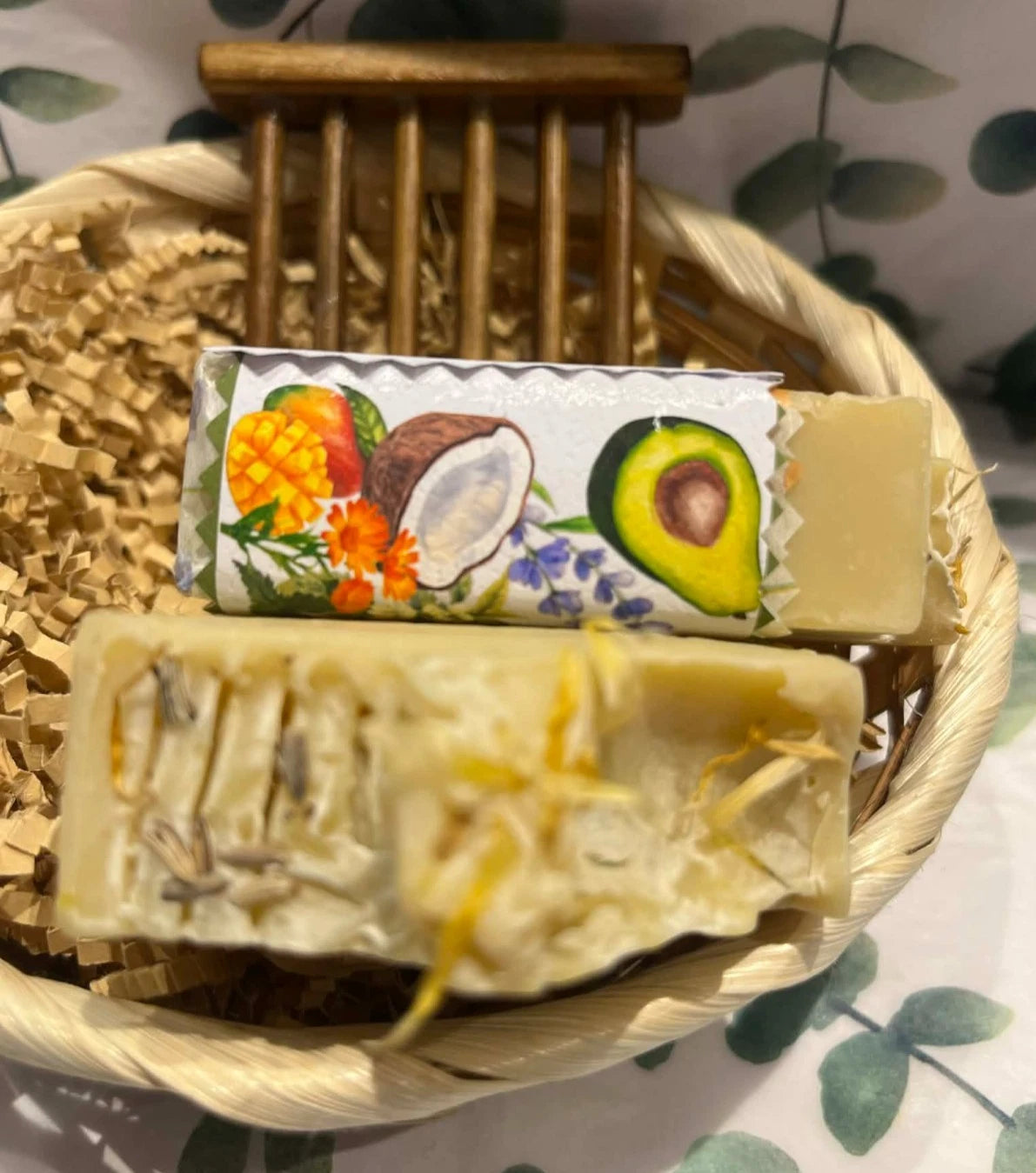 Botanical Comfort Nettle + Calendula Soap w/ Frankincense, Lavender & Goat Milk